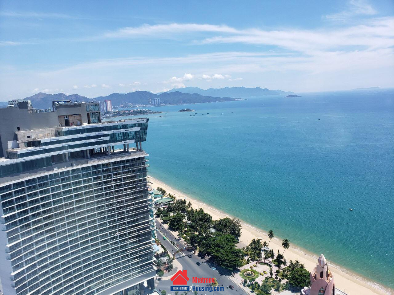 Panorama Nha Trang for rent | Studio, Seaview | 15 million